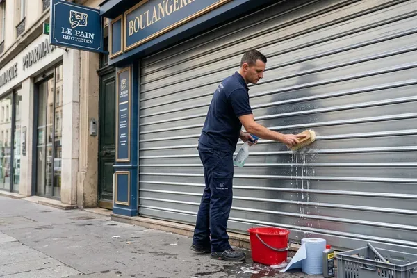 Entretien et maintenance de rideau métallique à Annecy Entretien et maintenance de rideau métallique à Annecy