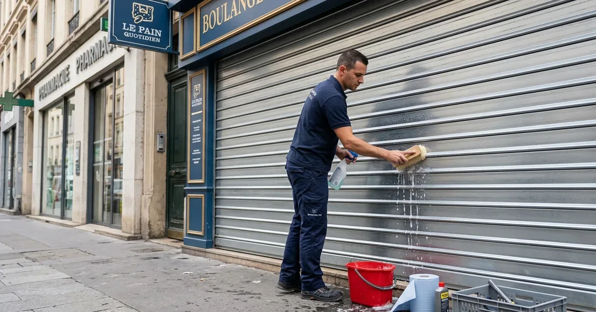 Entretien et maintenance de rideau métallique à Annecy Entretien et maintenance de rideau métallique à Annecy